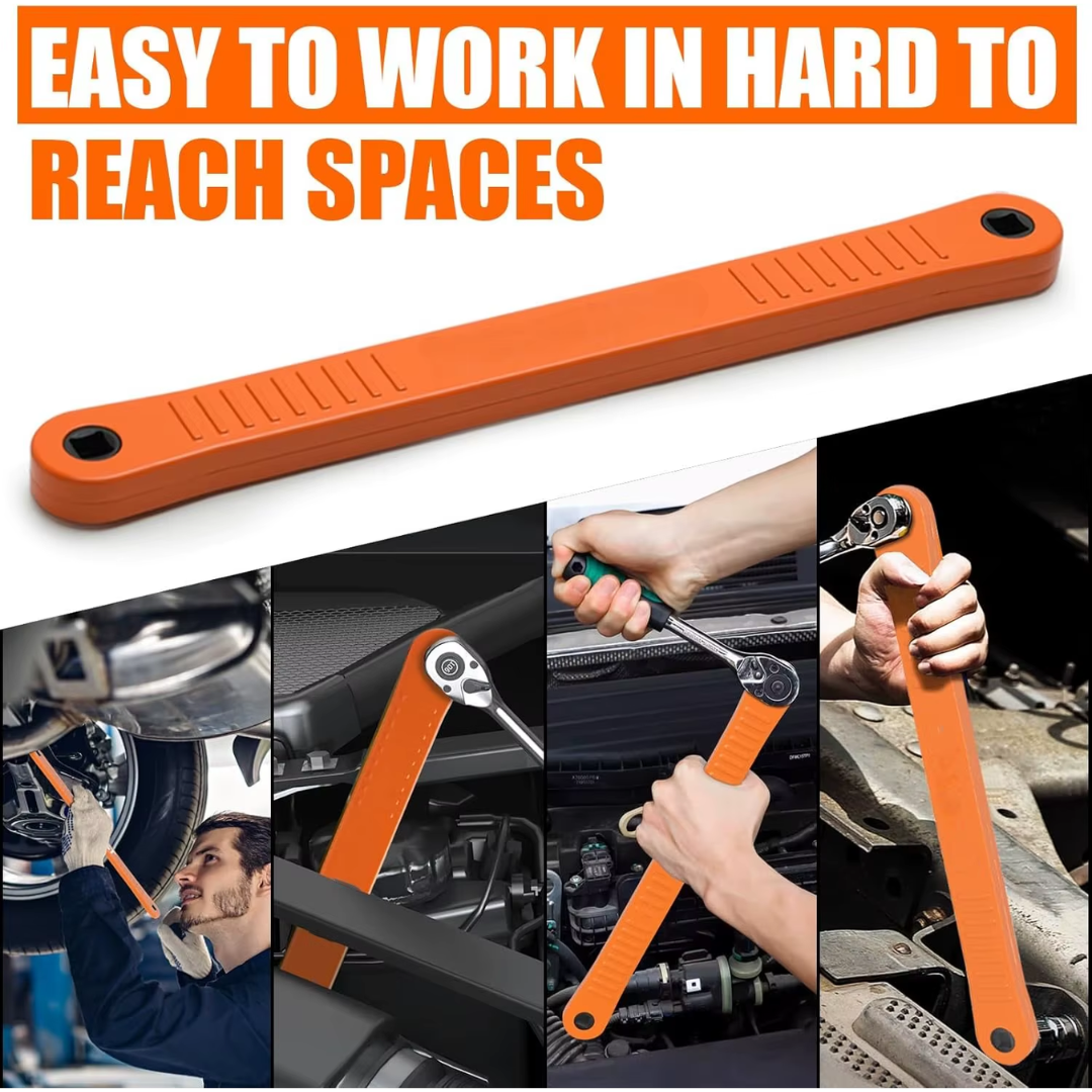 Llave de Extensión Multifuncional – Acero de Alto Carbono 75Nm